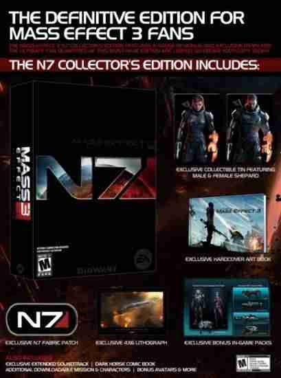 Descargar Mass Effect 3 Ultimate Collectors Edition [MULTI][5DVD5][3DM] por Torrent